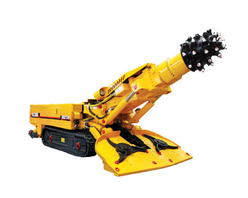 Cantilever type tunneling machine